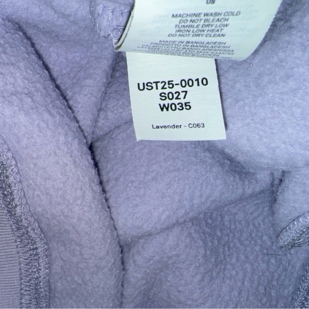 Stanley Stella Nora crop lavender Pullover Hoodie Medium cropped organic premium - Picture 8 of 12